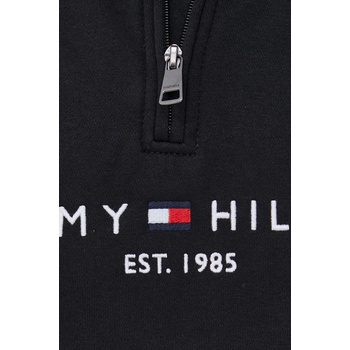 Tommy Hilfiger Суичър Tommy Hilfiger мъжки в черно с изчистен дизайн (MW0MW20954.4890)