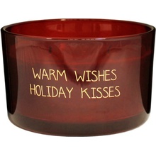 My Flame Lifestyle My Flame Candles Warm Wishes Holiday Kisses winter wood 426 g