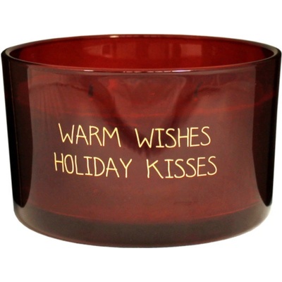 My Flame Lifestyle My Flame Candles Warm Wishes Holiday Kisses winter wood 426 g