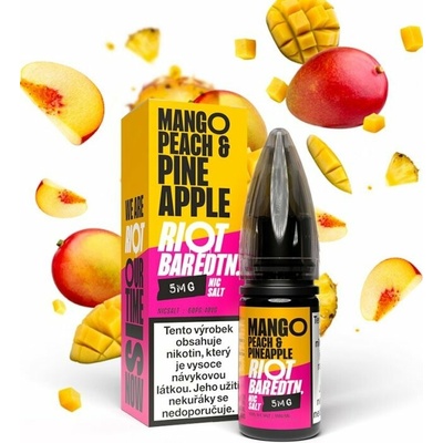 Riot Squad Salt Mango Peach Pineapple 10 ml 10 mg