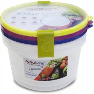 Omada Sanaliving Box Set 3x o18x10, 5cm/1, 6L