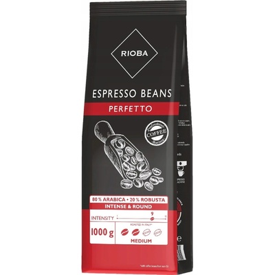 Rioba 80/20 stredne praženie 1 kg