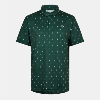 Image 1 of Lacoste Блуза с яка Lacoste Men's Short-Sleeve Performance Polo Shirt - Sinople/Flour