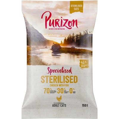 Purizon Adult Sterilised kuracie & ryby bez obilnín 150 g