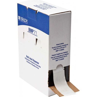 Brady BM-33-427 / 173454, Bulk Self-laminating Vinyl Labels, 38.10 mm x 101.60 mm