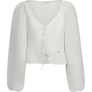 Guess jeans Дамска риза с дълъг ръкав guess jeans, Размер xs, Цвят Бяло (w4gh88wg7b0_big011)