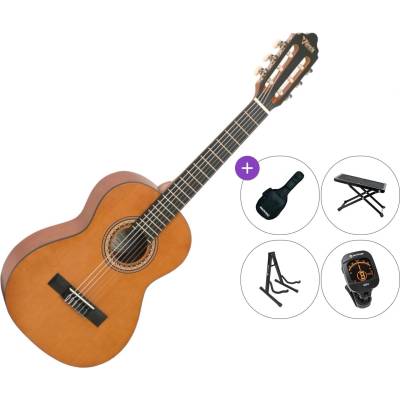 Valencia VC202 Premium SET Antique Natural Класическа китара с размер 1/2