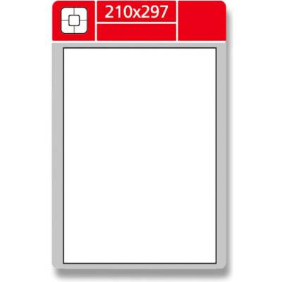 Coveris EPNW210297A4 nepermanentní etikety 210 x 297 mm 100 etiket bílá