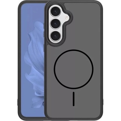 Gigapack Samsung S26 Plus GIGAPACK Силиконов протектор за телефон, пластмасов заден капак, MagSafe, черен GP-181515 (GP-181515)