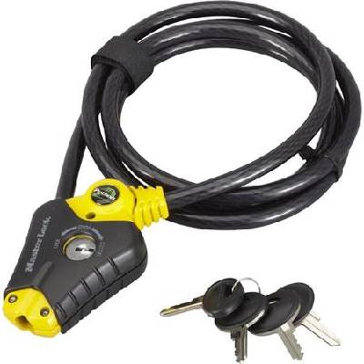 MasterLock Master Lock Zkracovací lanový zámek Python 8433EURD - 10mm 8433EURD