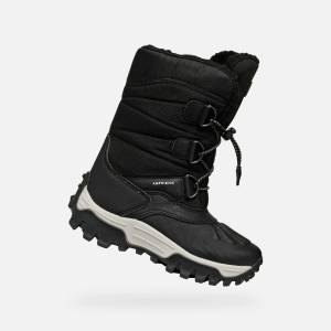 Geox Черни момчешки зимни обувки Geox Himalaya ABX Geox | Cheren | Момчешки | 28