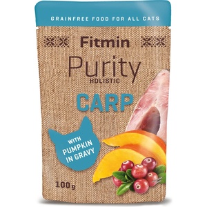Dibaq Fitmin Purity Пауч с шаран и тиква за котки 100 г