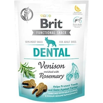 Maškrty Brit Care Dog Functional Snack Dental Venison 150 g
