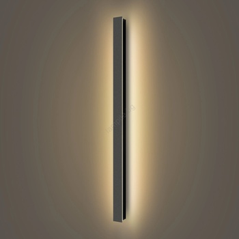 Brilagi - LED външно стенно осветително тяло LINEAR LED/22W/230V 3000K IP65 черен (BG2422)