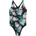 Roxy Детски бански костюм Roxy Kid's Roxy Active RG One Piece Swimsuit - Anthracite Aquarella Active Rg - размер 16 Years (750-2845-0111)