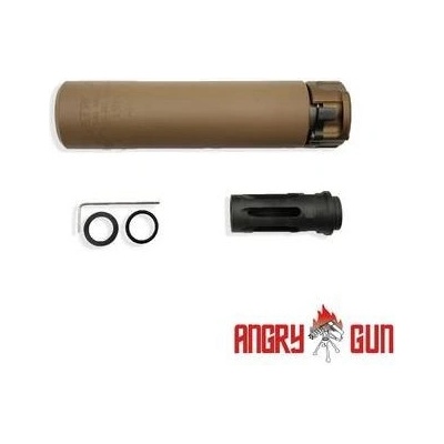 Angry Gun QD tlumič SOCOM416 s ražením 14 mm Písková