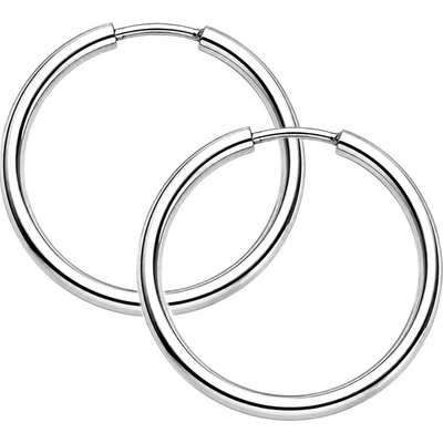 Zlaton Náušnice bílé zlato kruhy 1.5cm 0.95g N26032602436