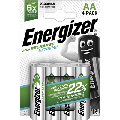 Energizer Батерии energizer extreme aa, презареждащи се, 4бр. /пакет (e300624607)