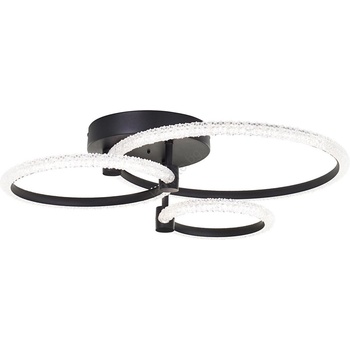 Brilliant - LED димируемо таванно осветително тяло AYDIN LED/34W/230V черно + дистанционно управление (BI0228)