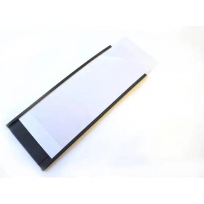 Magnetický držák regálových štítků, typ C – 80×200 mm, balení 50 ks