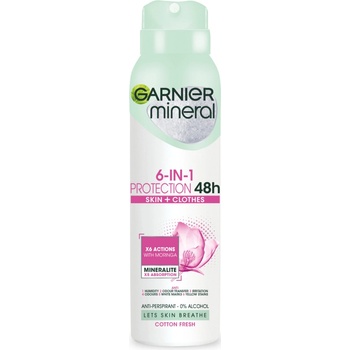 Garnier Mineral Protection5 48h Non-stop Cotton Fresh deospray 150 ml