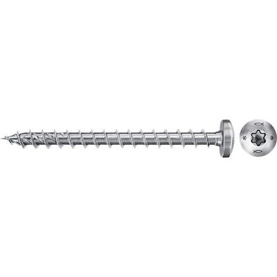 Fischer Power-Fast II CZF 670636 skrutky do drevotriesky 4.5 mm 40 mm krížová dražka Pozidriv ocel glavanizované zinkom 200 ks; 670636