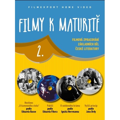 Filmy k maturitě 2 - 4 DVD