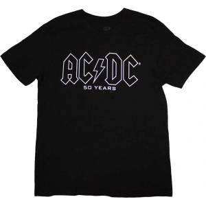 AC/DC Logo History Black S Риза (ACDCTS110MB01)