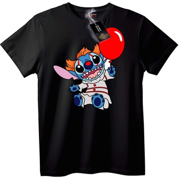 NOONEBRAND Тениска Stitch Червен Нос Балон - 2XL, White