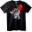 NOONEBRAND Тениска Stitch Червен Нос Балон - 2XL, White
