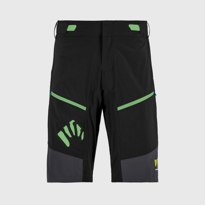 Karpos Rapid Baggy čierna/tmavomodrá/zelená fluo