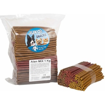 JUKO SNACKS Alan tyčinky MIX 1000 g