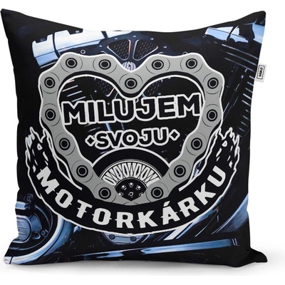 Sablio Vankúš Milujem svoju motorkárku 40x40