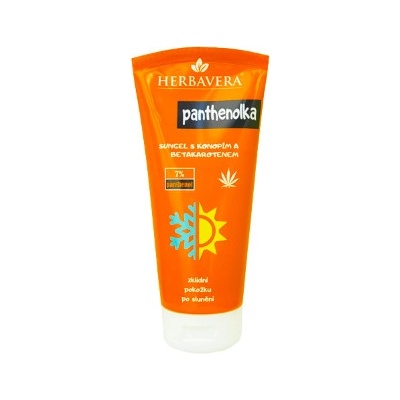 Herbavera Panthenolka sungel s konopím a betakarotenem 200 ml