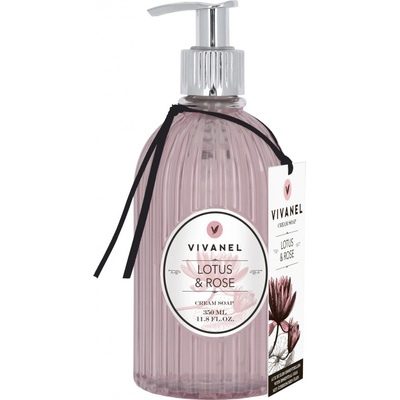 Vivian Gray Vivanel Lotus & Rose krémové tekuté mydlo 350 ml