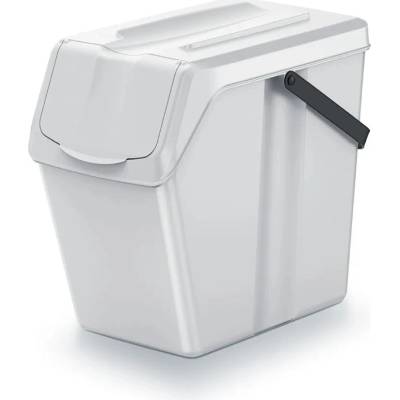 Sortibox Odpadkový kôš II popolavo šedý 25 l
