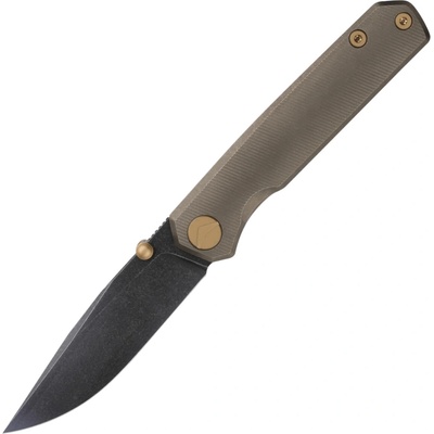 FerraMonster Kroma ELMAX Black Stonewash with Bronze SW Titanium handle FM23008-C