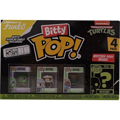 Funko Bitty POP! Ninja Korytnačky Donatello 4-pack