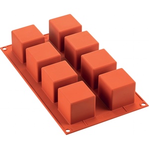 Silikomart Форма за сладки Sf104 Cube (26.104.00.0065)