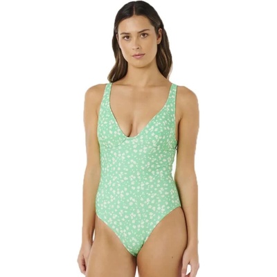 Rip Curl Бански костюм Rip curl Surf Side Good swimsuit - Green (Light Green)