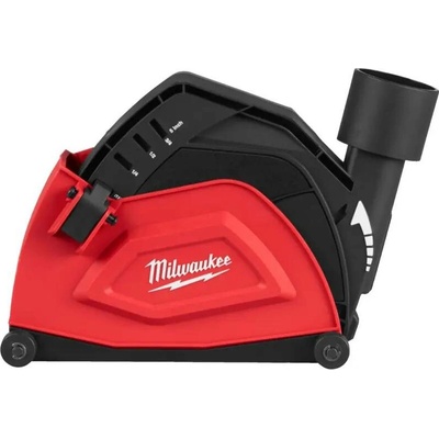 Kryt pro odsávání prachu Milwaukee při řezání bruskou 115 a 125 mm, M18 SAG, 4932499768