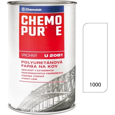 Chemolak U2081 Chemopur E 1000 RAL9003 bílý 0,8L