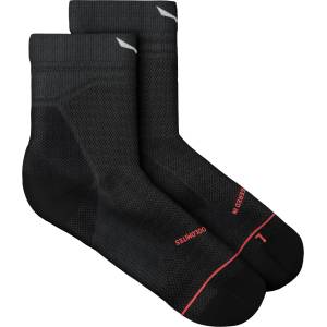 Salewa Дамски спортни чорапи Salewa Women's Eagle Light Quarter Sock Sports socks - Onyx - размер 42-44 (EU) (201-9515-0113)