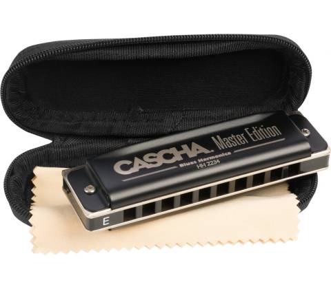 Cascha Master Edition Blues Harmonica E