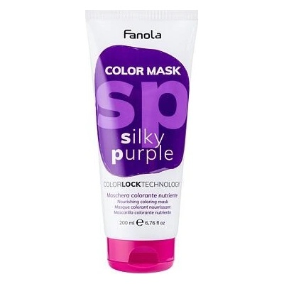 Fanola Color Mask farebné masky Silky Purple fialová 200 ml