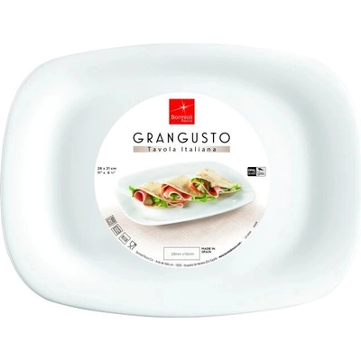 Bormioli Rocco Tanier 28 × 21 cm – PIADINA BR-431241 TOM BR-431241