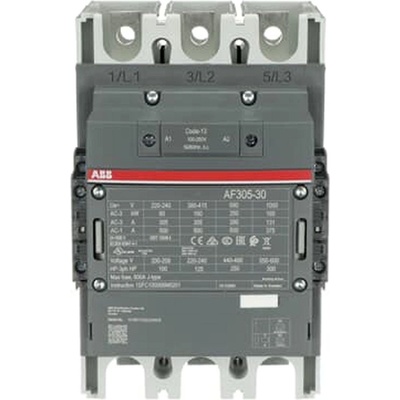 Abb Контактор abb af305-30-22-13 - 100-250 v ac/dc, 3p (1sfl587002r1322)