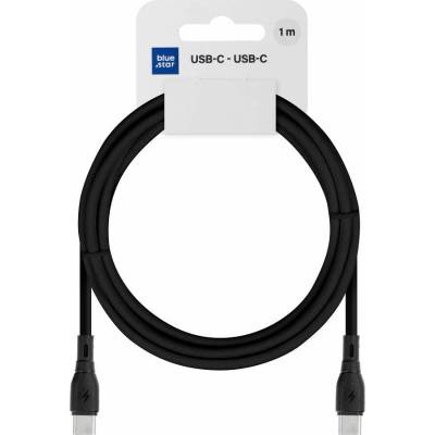 Blue Star PJ73-13-3 USB-C na USB-C 3A 60 W ECO 1m černý