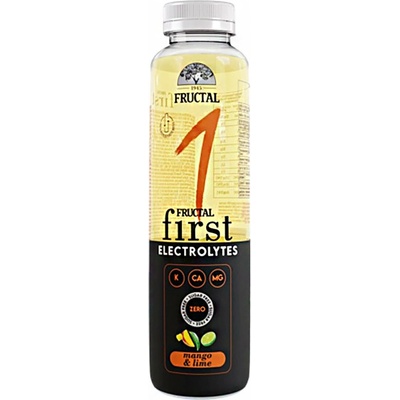 Fructal First Limeta a mango s vitamíny a minerály funkční voda 0,5 l