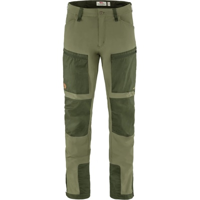 Fjällräven Мъжки туристически панталон Fjällräven Keb Agile Trousers Walking trousers - Laurel Green / Deep Forest - размер 44 (010-0835-0311)